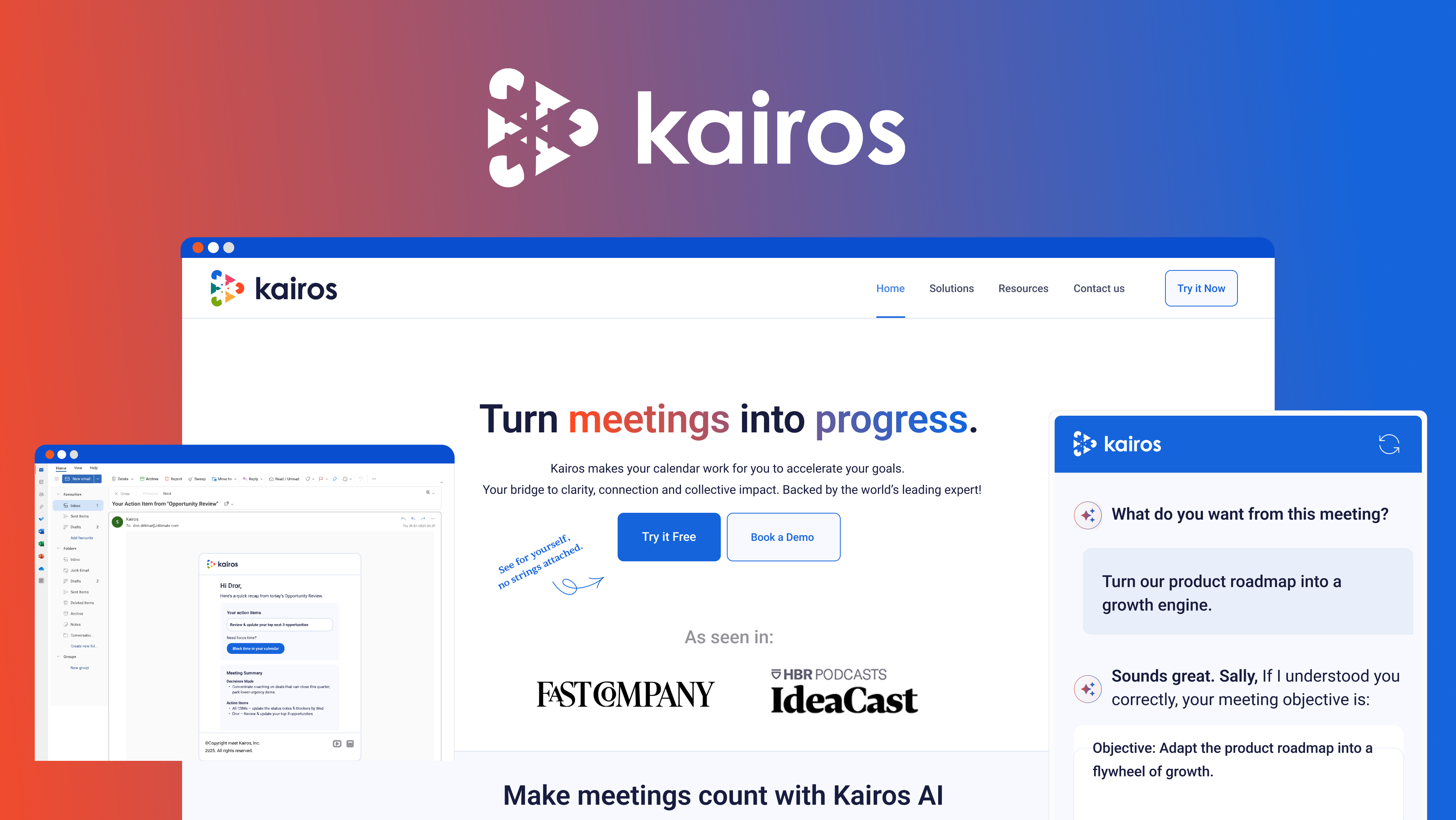 Kairos AI is available on Appsource for Microsoft Outlook