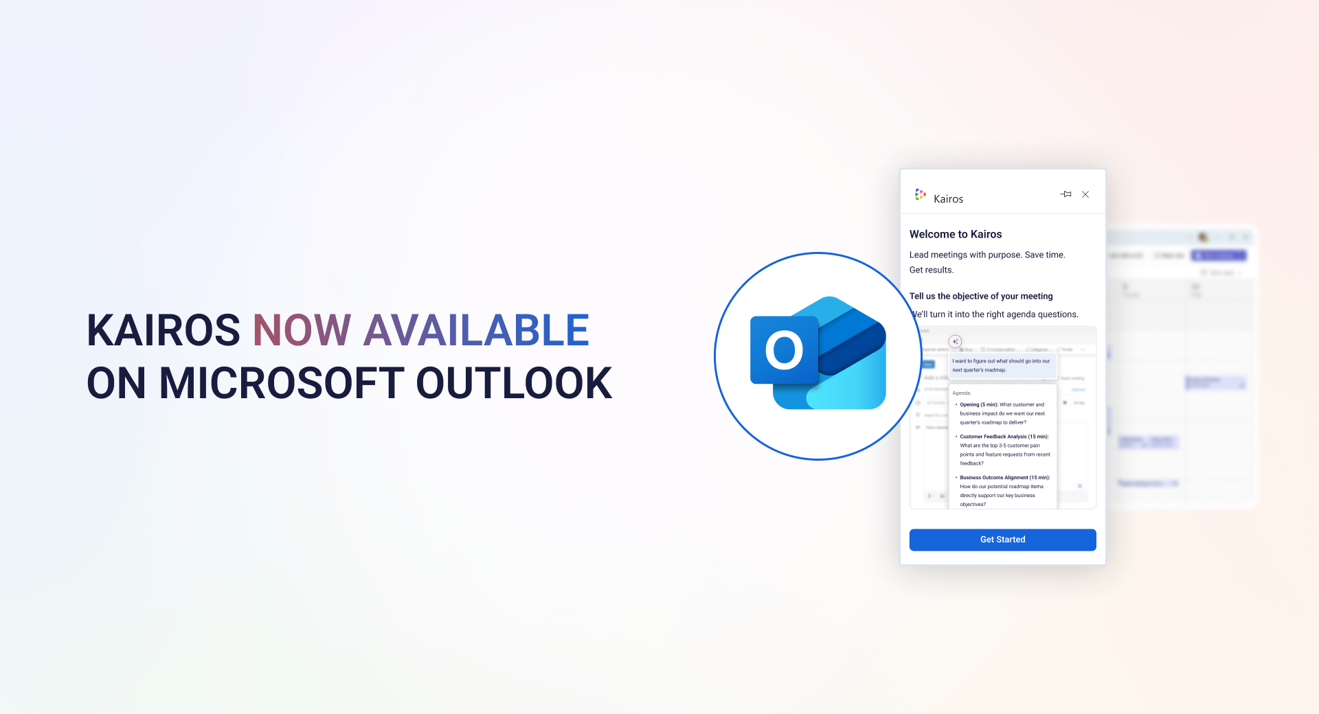 Kairos AI is available on Appsource for Microsoft Outlook